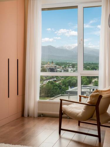 Almaty Apartment | С видом на горы стильные апартаменты возле Mega Center