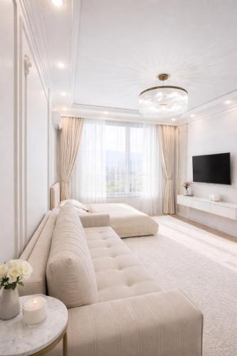 Bostandyk District Apartment | Designer Apartment Near Mega Alma Ata
