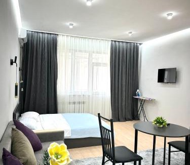 Bostandyk District Apartment | Апартамениы в Алматы студия 118A