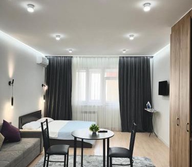 Bostandyk District Apartment | Апартамениы в Алматы студия 118A