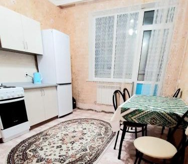 Almaty District Apartment | Однокомнатная квартира в ЖК Сенатор, рядом с посольствами США, ОАЭ, Китая, Южной Кореи, Узбекистана и Беларуси
