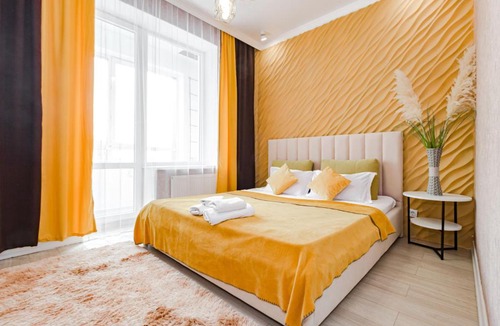 Yesil District Apartment | Стильная евродвушка на ботаническом саде с видом на Барыс Арена
