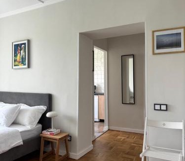 Medeu District Apartment | Almapart Historic 1960s Mid Century Gem Self Check in