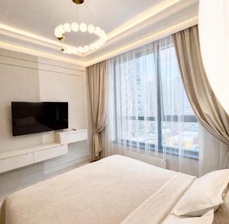 Bostandyk District Apartment | Designer Apartment Near Mega Alma Ata