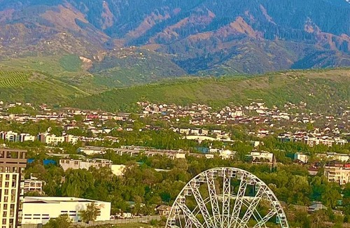 Almaty Apartment | Family Apartment with Mountain View Mega Almaty