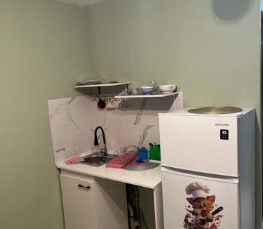 Almaty Apartment | Green Room