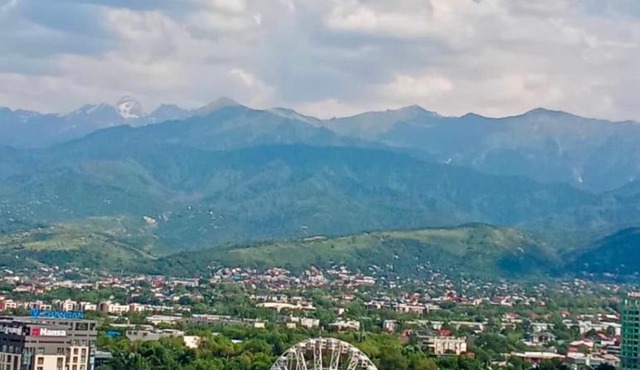 Family Apartment with Mountain View Mega Almaty