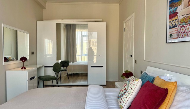 "Nur-Ay" cozy 1-bedroom apartment in dowtown Almaty with AC