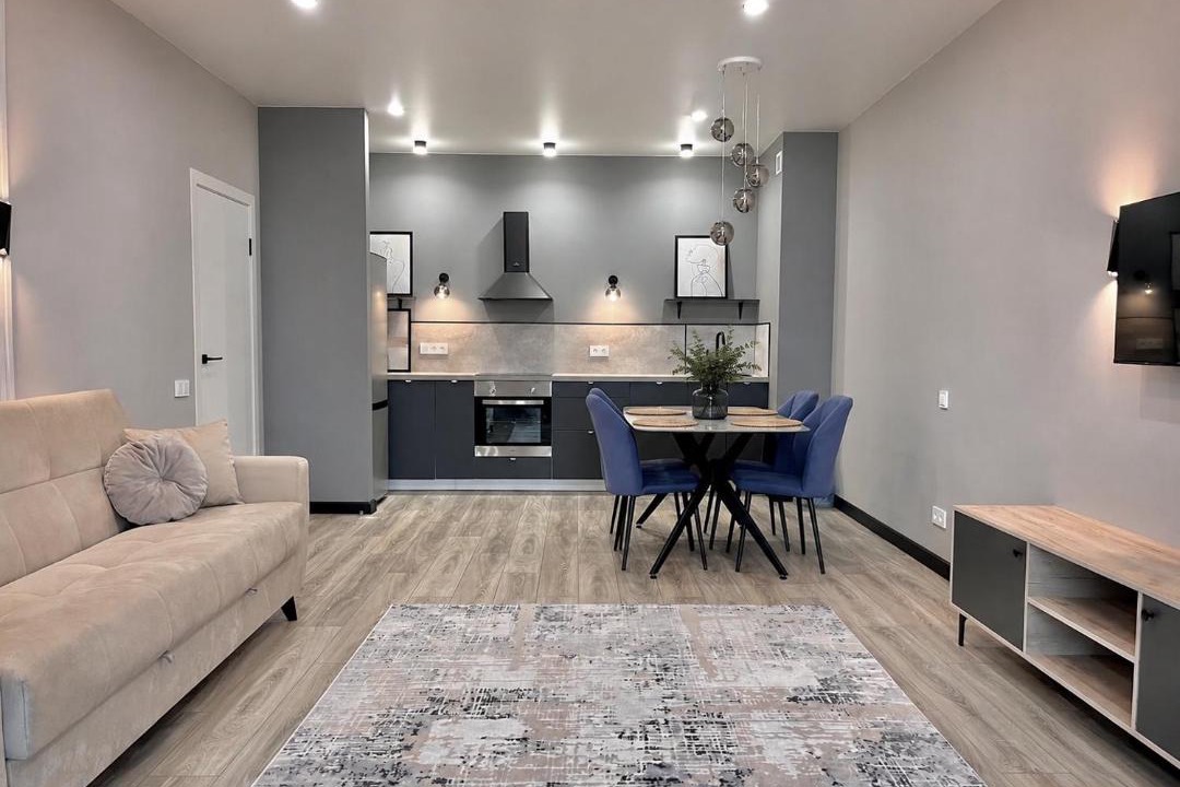 Medeu District Apartment | Roomy Raimbek7 Residence nearby metro & drinking water as a gift