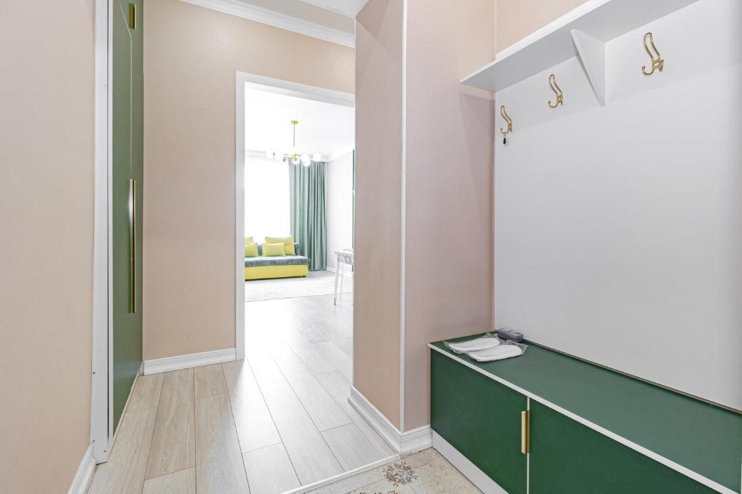 Yesil District Apartment | Стильная евродвушка на ботаническом саде с видом на Барыс Арена