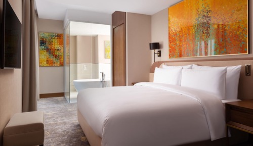 Deluxe Suite, 1 King Bed with Sofa bed