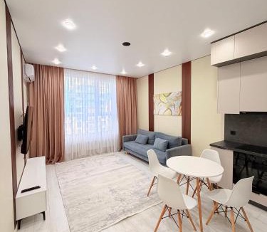 Kaztsik Apartment | Уютная евродвушка в центре города Алматы, рядом с метро