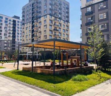 Almaty Apartment | BI GROUP-ЖК Арена Парк стильная однушка рядом Алматы Арена