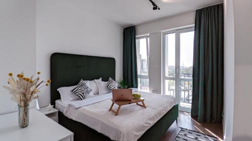 Bostandyk District Apartment | Бизнес-апартаменты с двумя кроватями рядом с ТРЦ MEGA