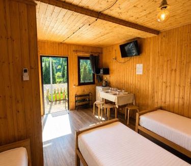 Almaty Province Hotel | Kolsay Tanbalytas Wood Panel House for 3 Guests