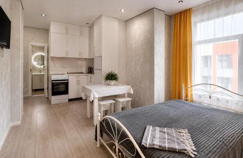Otegen Batyra Apartment | Modern Studio with AC Self Check-in Wi-Fi
