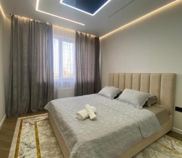 Tuzdybastau Apartment | 3 комнатные апартаменты рядом с аэропортом Алматы, 10 минут до аэропорта