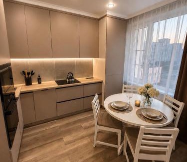 Nur-Sultan Apartment | Апартаменты в ЖК Qazyna Пирамида Театр Калибек 5 минут