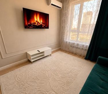 Yesil District Apartment | Апартаменты в ЖК Кок Жайлау Magnum Барыс Арена 10 минут