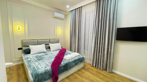 Shymkent Apartment | ЖК Capital City евродвушка апартамент, светлая и уютная, рядом с ТРЦ Shymkent Mall и парком с музыкальным фонтаном Shymkent City