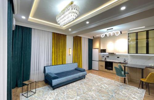 Shymkent Apartment | ЖК Capital City евродвушка апартамент, светлая и уютная, рядом с ТРЦ Shymkent Mall и парком с музыкальным фонтаном Shymkent City