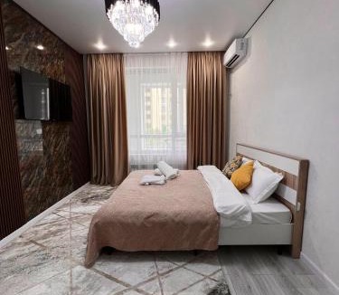 Yesil District Apartment | Центр, рядом Хан Шатыр, кардиология, центр материнства и детства, центр нейрохирургии, левый берег