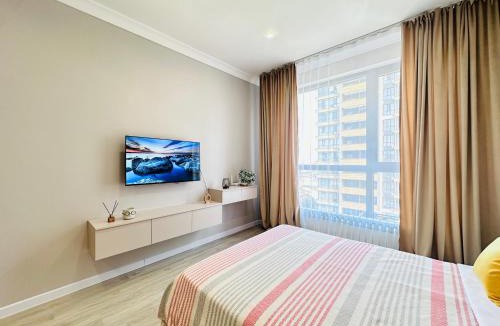 Bostandyk District Apartment | 4SEASONS Comfortable Studio