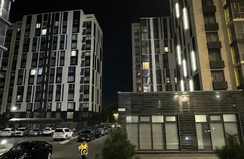 Medeu District Apartment | Roomy Raimbek7 Residence nearby metro & drinking water as a gift