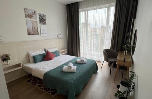 Almaty Apartment | La Vista Apartment с видом на горы