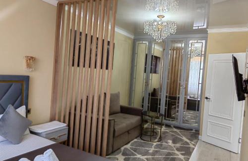 Almaty District Apartment | 1 комн квартира Тауельсиздик 34-2 18 этаж ЖК Silk Way