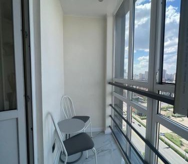 Almaty District Apartment | 1 комн квартира Тауельсиздик 34-2 18 этаж ЖК Silk Way